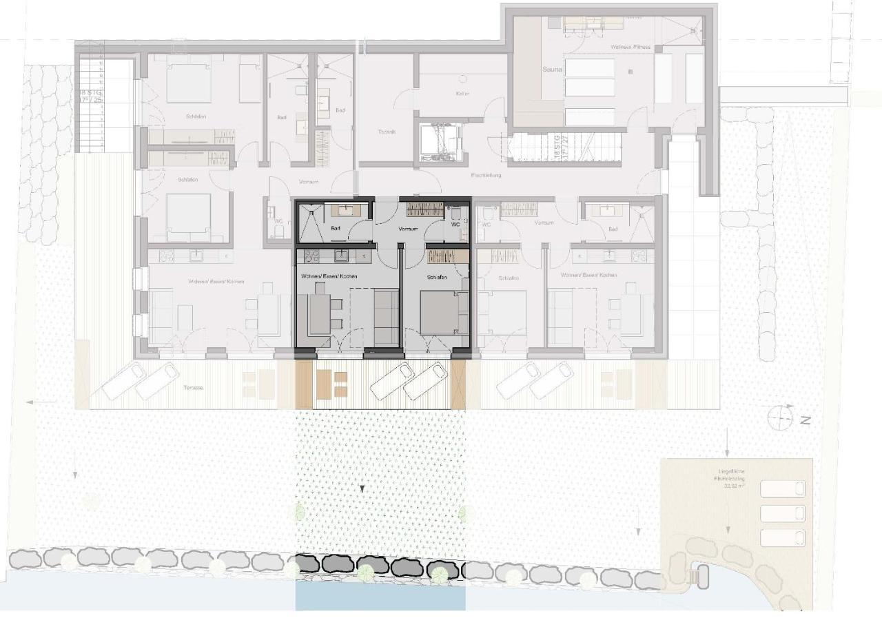 אלטנמרקט אים פונגאו Tanners Chalet Apartments מראה חיצוני תמונה