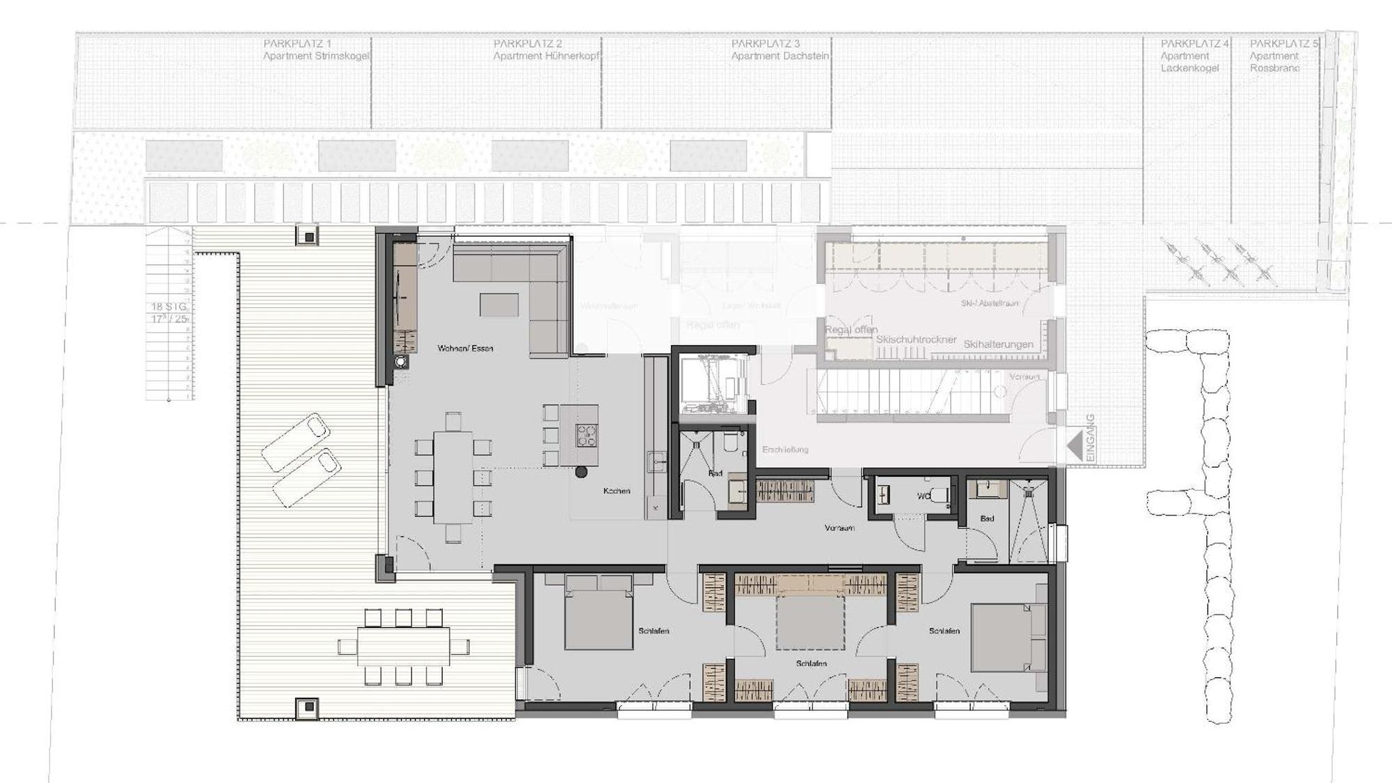 אלטנמרקט אים פונגאו Tanners Chalet Apartments מראה חיצוני תמונה